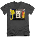 Crazy world - Men's V-Neck T-Shirt - Ykstreetart