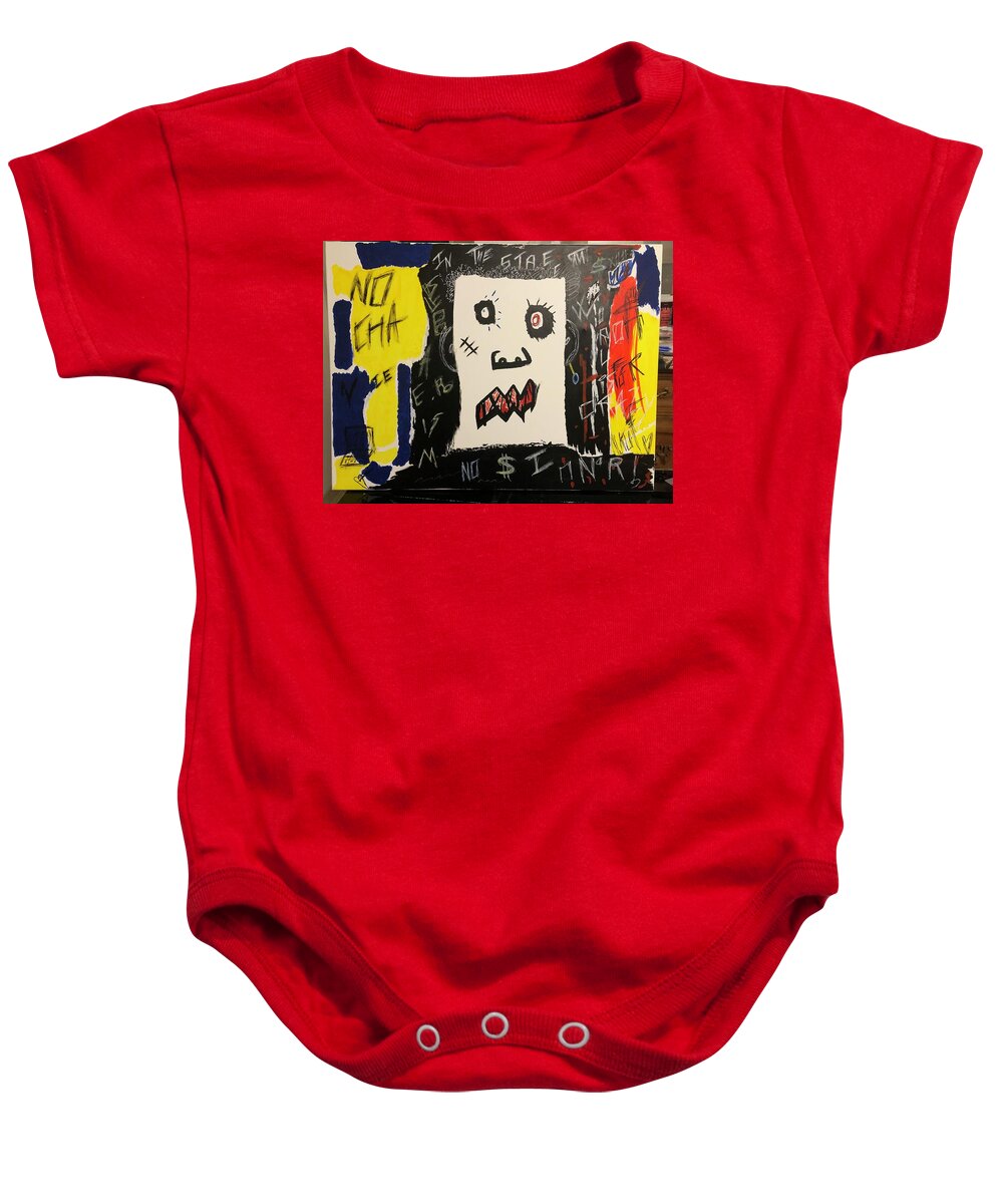 Crazy world - Baby One-Piece - Ykstreetart