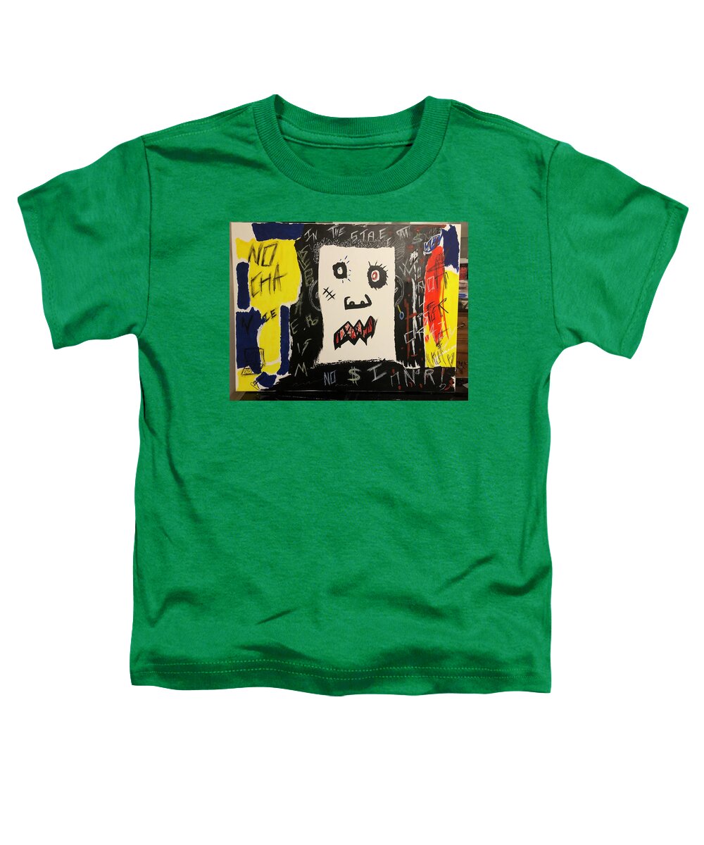 Crazy world - Toddler T-Shirt - Ykstreetart
