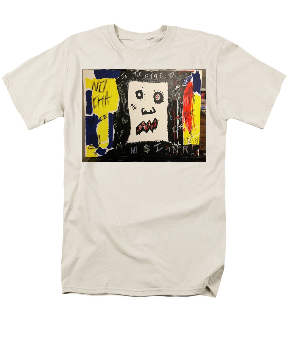 Crazy world - Men's T-Shirt (Regular Fit) - Ykstreetart