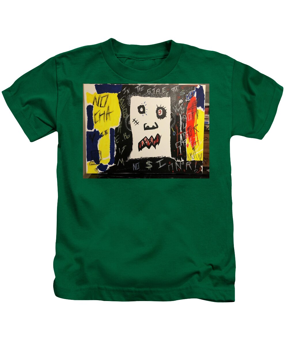 Crazy world - Kids T-Shirt - Ykstreetart