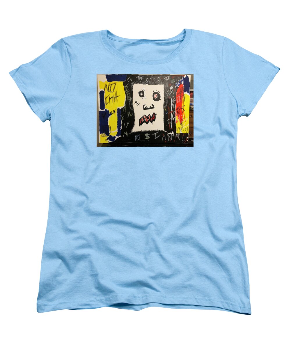 Crazy world - Women's T-Shirt (Standard Fit) - Ykstreetart