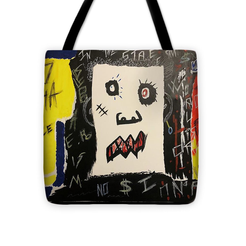 Crazy world - Tote Bag - Ykstreetart