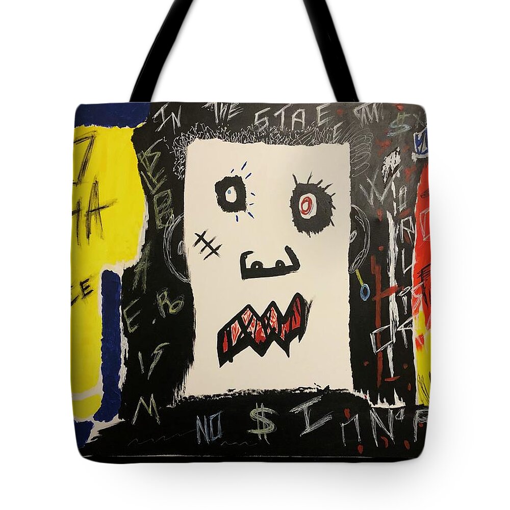 Crazy world - Tote Bag - Ykstreetart