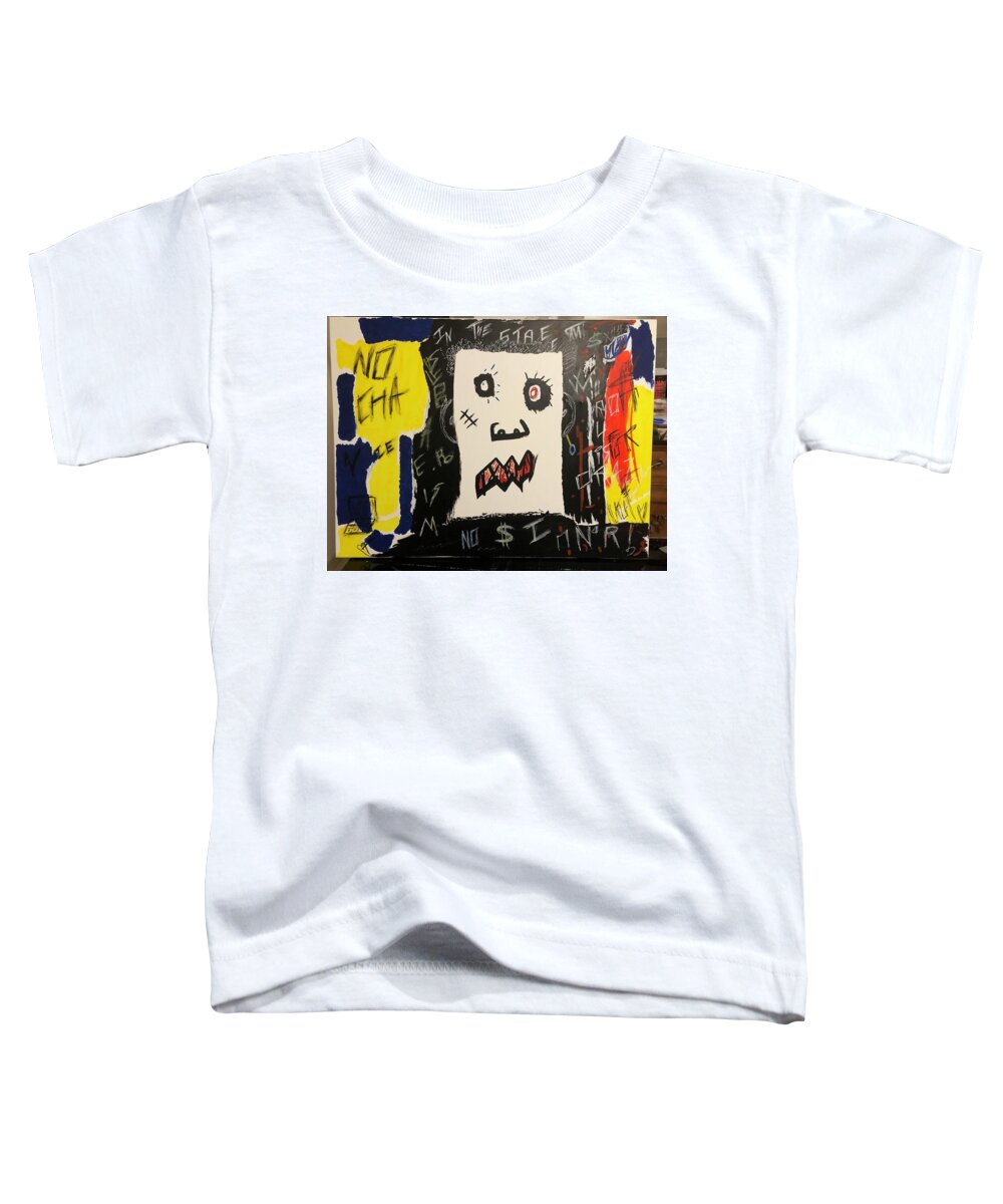 Crazy world - Toddler T-Shirt - Ykstreetart