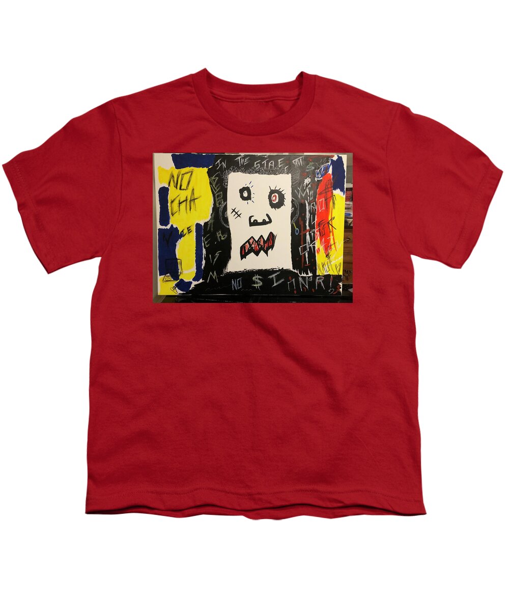 Crazy world - Youth T-Shirt - Ykstreetart