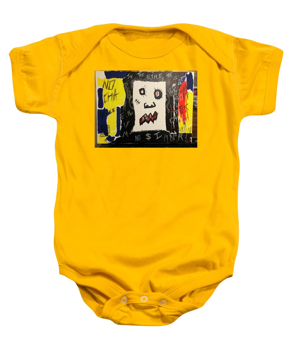 Crazy world - Baby One-Piece - Ykstreetart