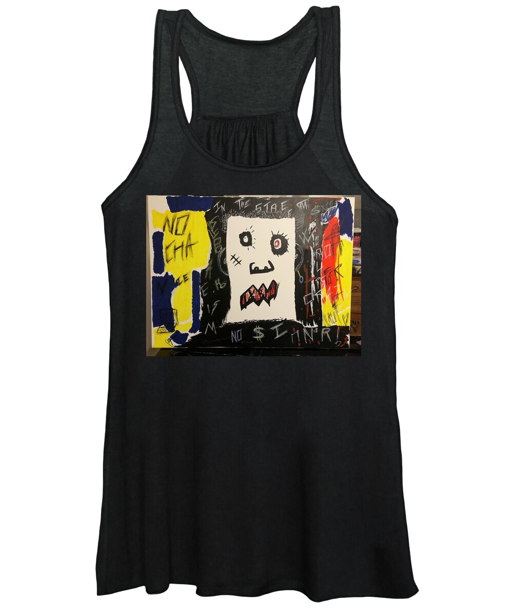 Crazy world - Women's Tank Top - Ykstreetart