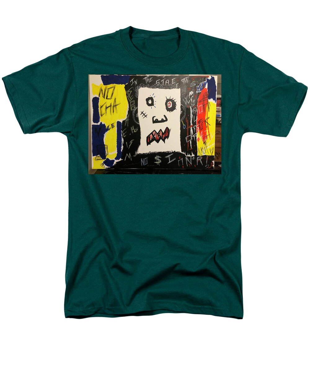 Crazy world - Men's T-Shirt (Regular Fit) - Ykstreetart