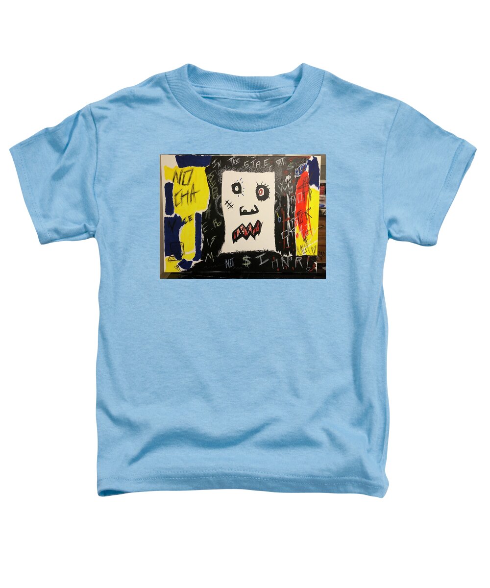 Crazy world - Toddler T-Shirt - Ykstreetart