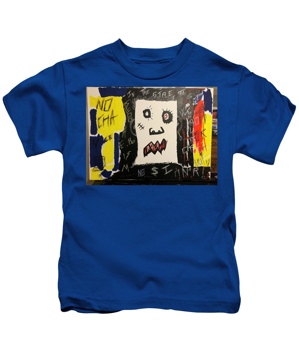 Crazy world - Kids T-Shirt - Ykstreetart