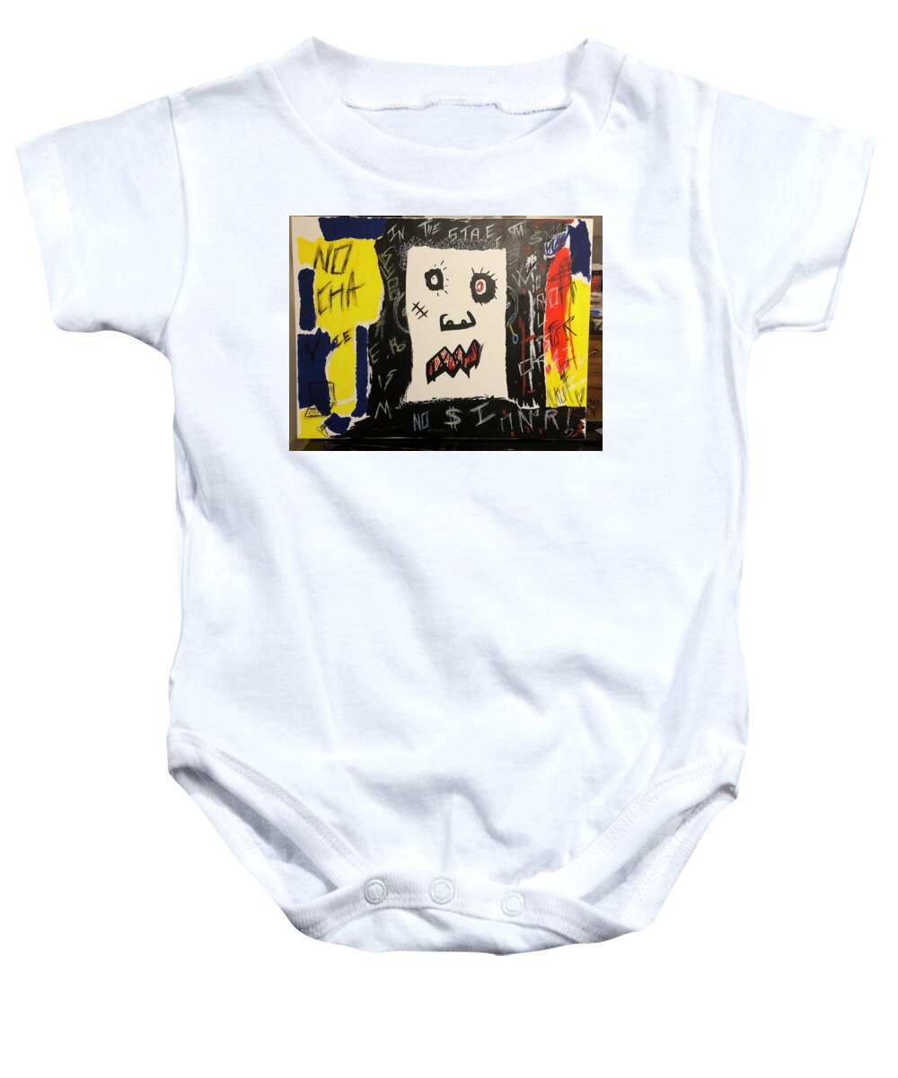 Crazy world - Baby One-Piece - Ykstreetart