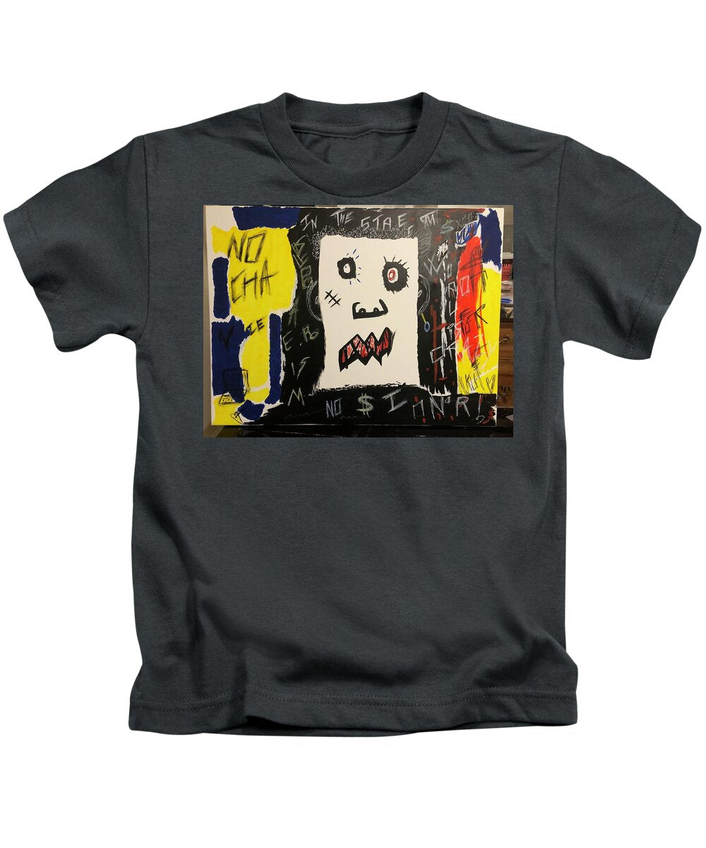 Crazy world - Kids T-Shirt - Ykstreetart