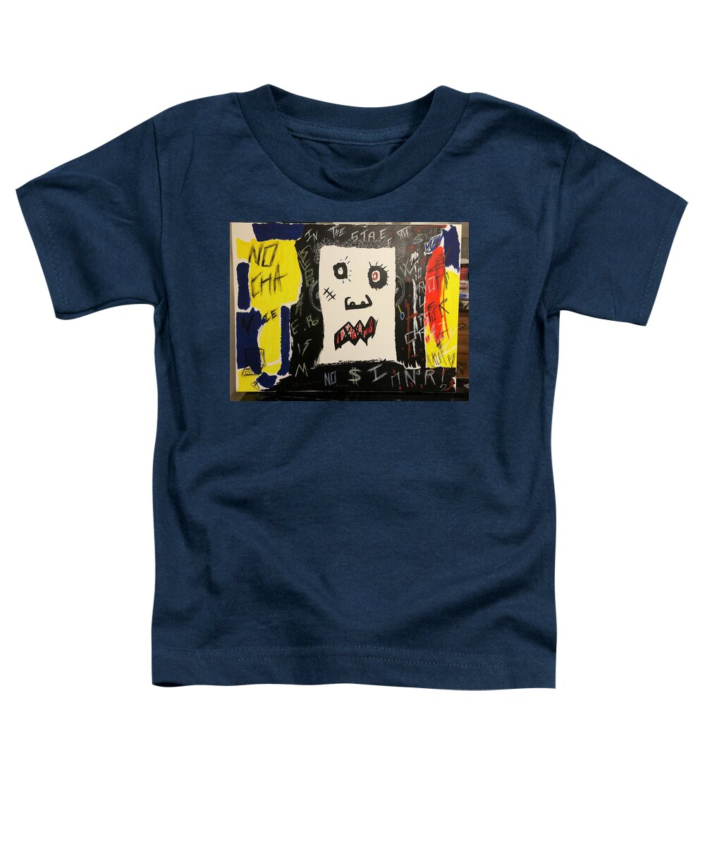 Crazy world - Toddler T-Shirt - Ykstreetart
