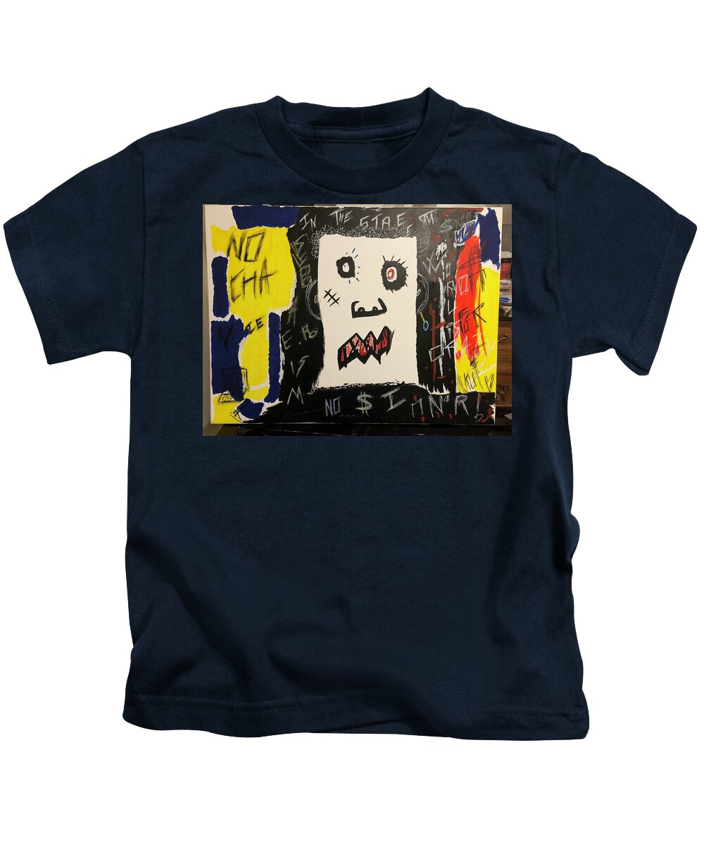 Crazy world - Kids T-Shirt - Ykstreetart