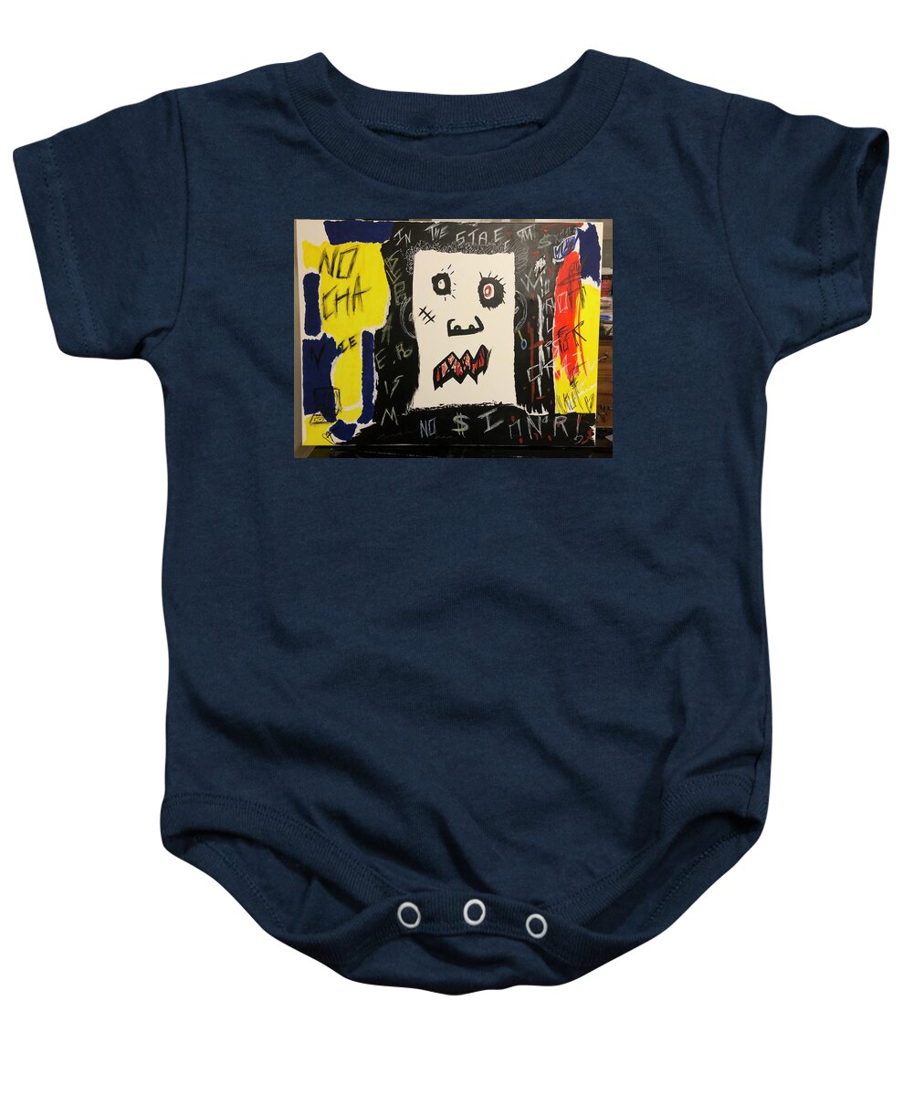 Crazy world - Baby One-Piece - Ykstreetart