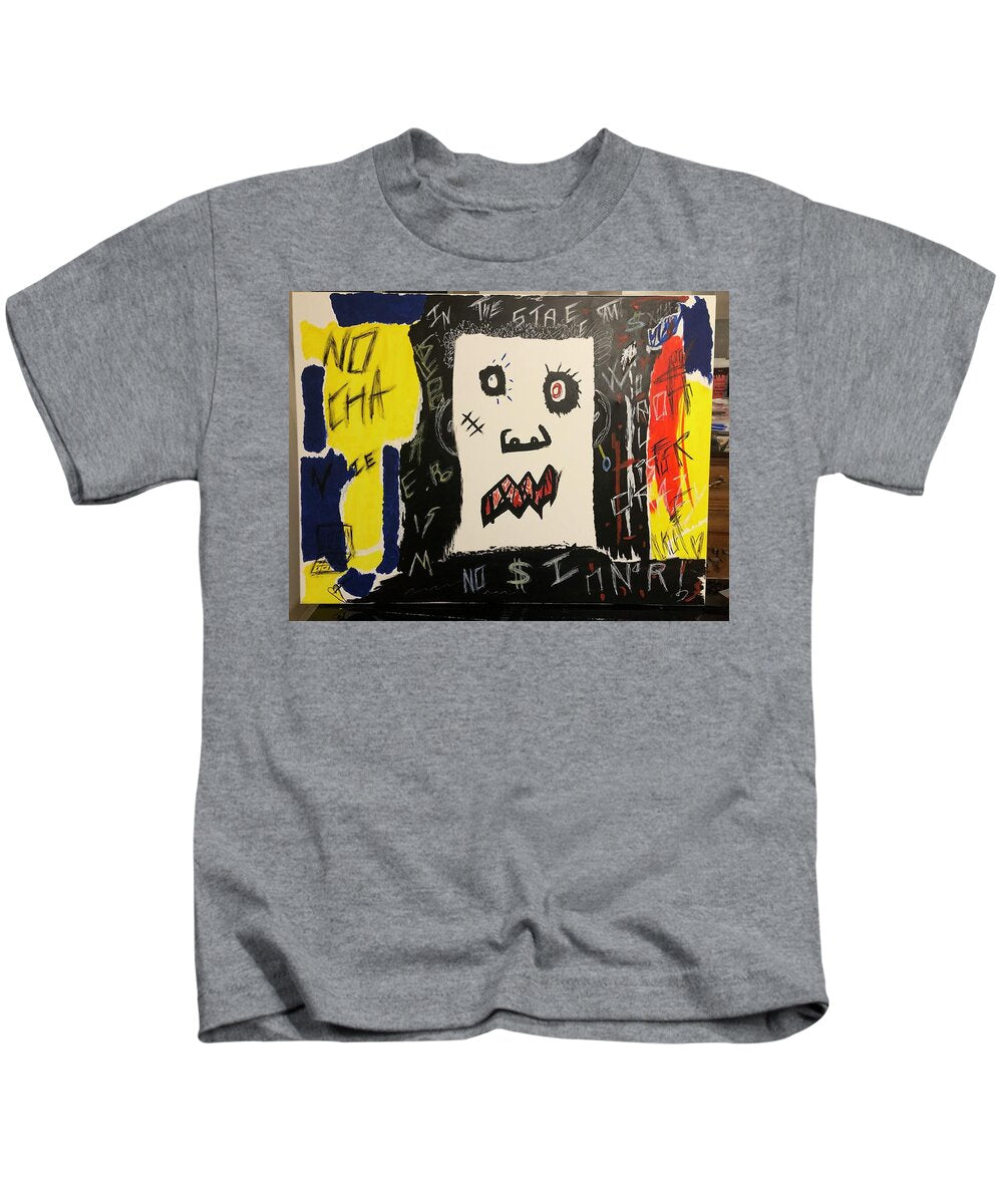 Crazy world - Kids T-Shirt - Ykstreetart