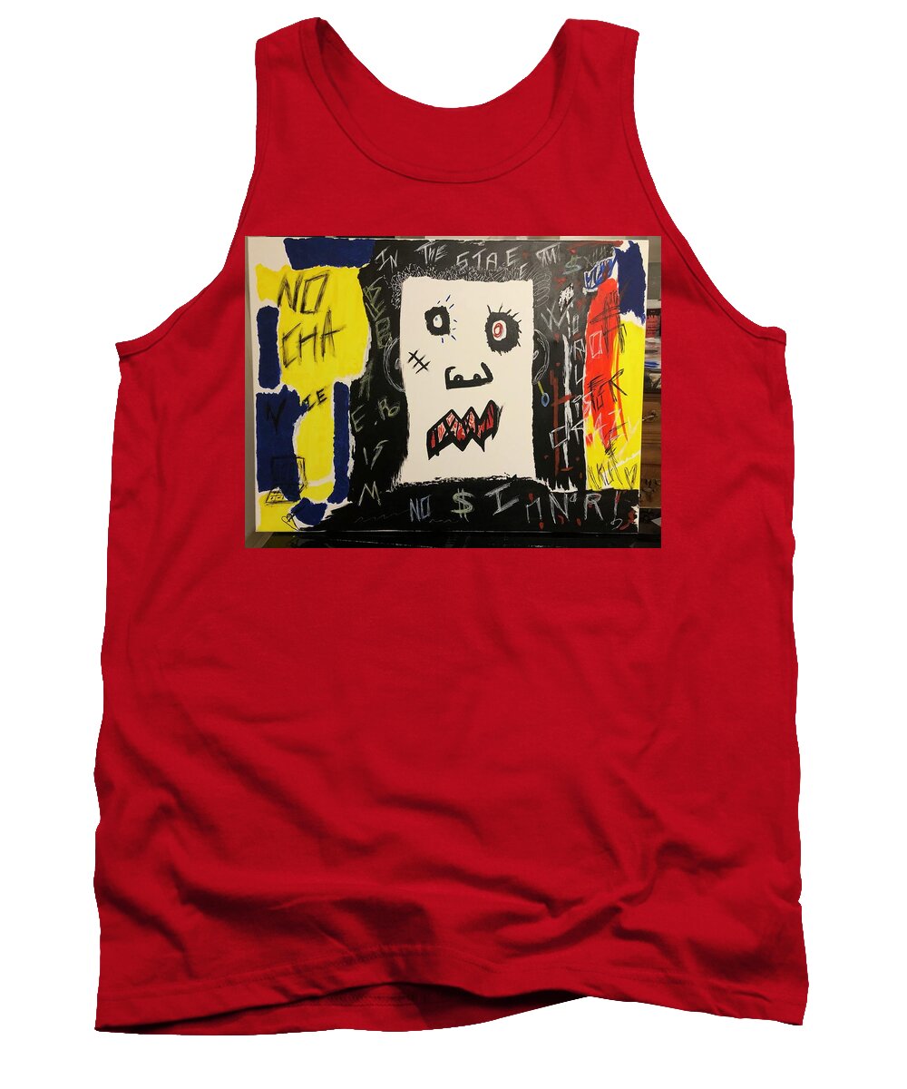 Crazy world - Tank Top - Ykstreetart