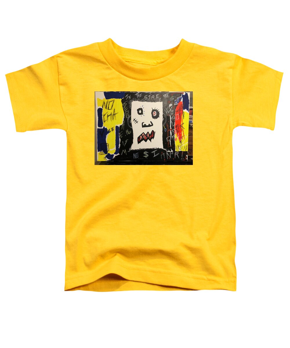 Crazy world - Toddler T-Shirt - Ykstreetart