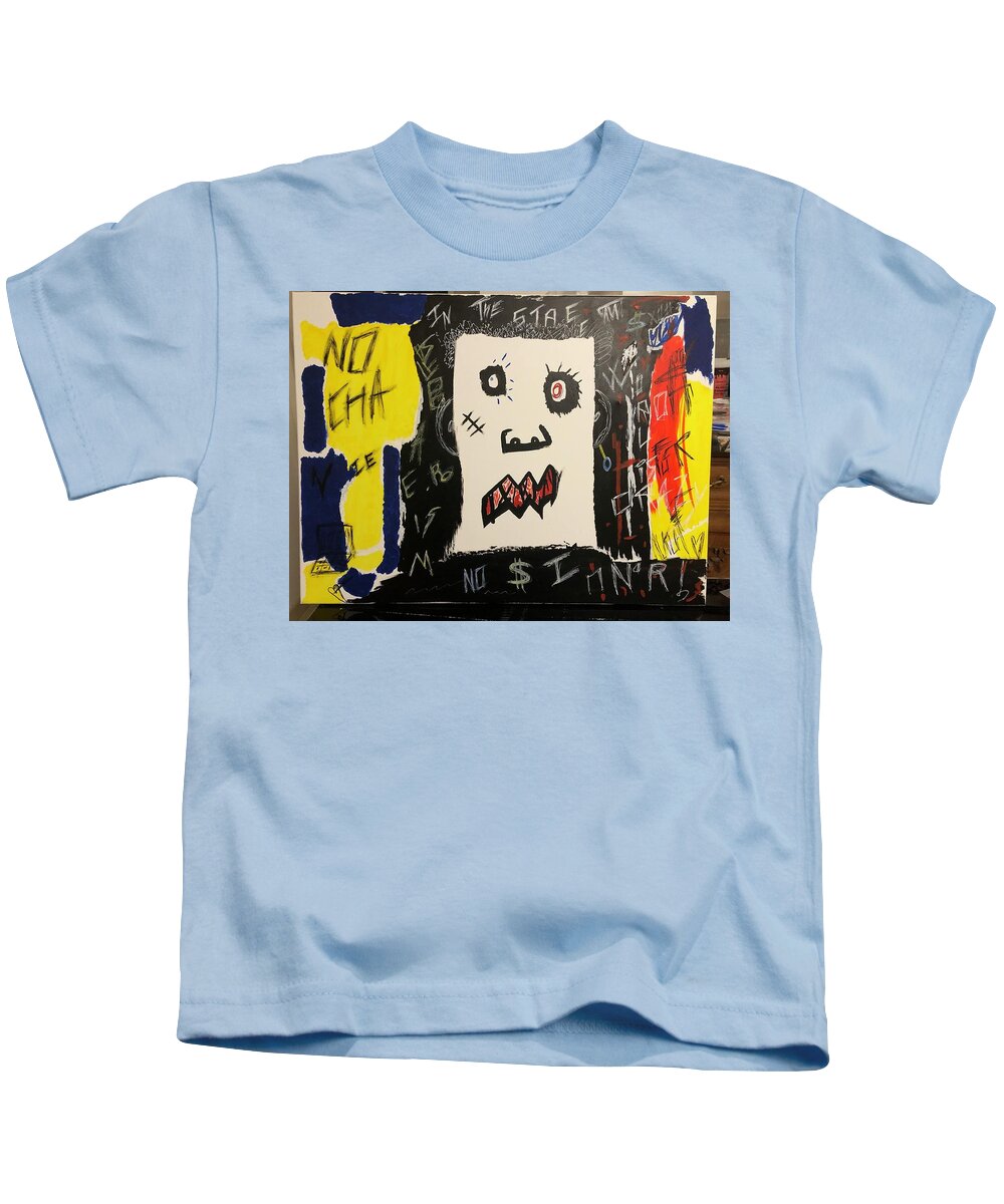 Crazy world - Kids T-Shirt - Ykstreetart