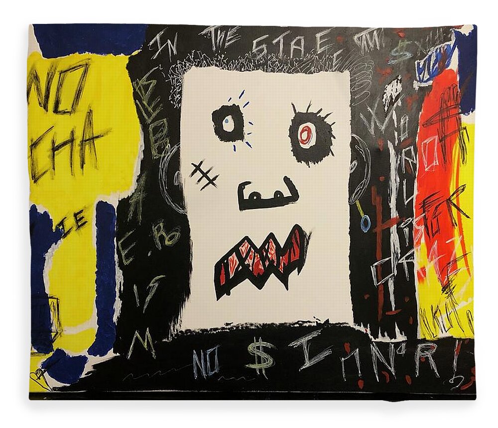 Crazy world - Blanket - Ykstreetart