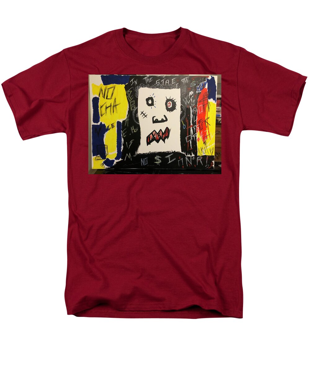 Crazy world - Men's T-Shirt (Regular Fit) - Ykstreetart