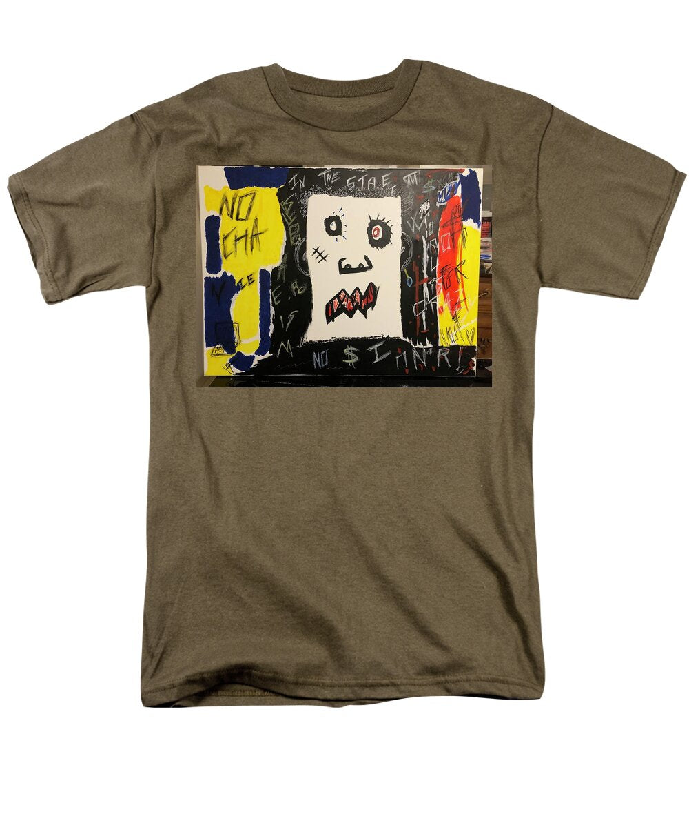 Crazy world - Men's T-Shirt (Regular Fit) - Ykstreetart