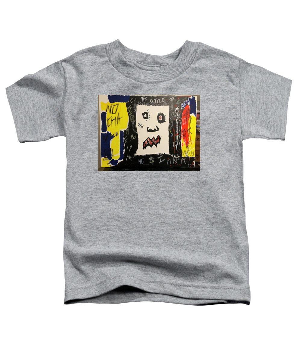 Crazy world - Toddler T-Shirt - Ykstreetart