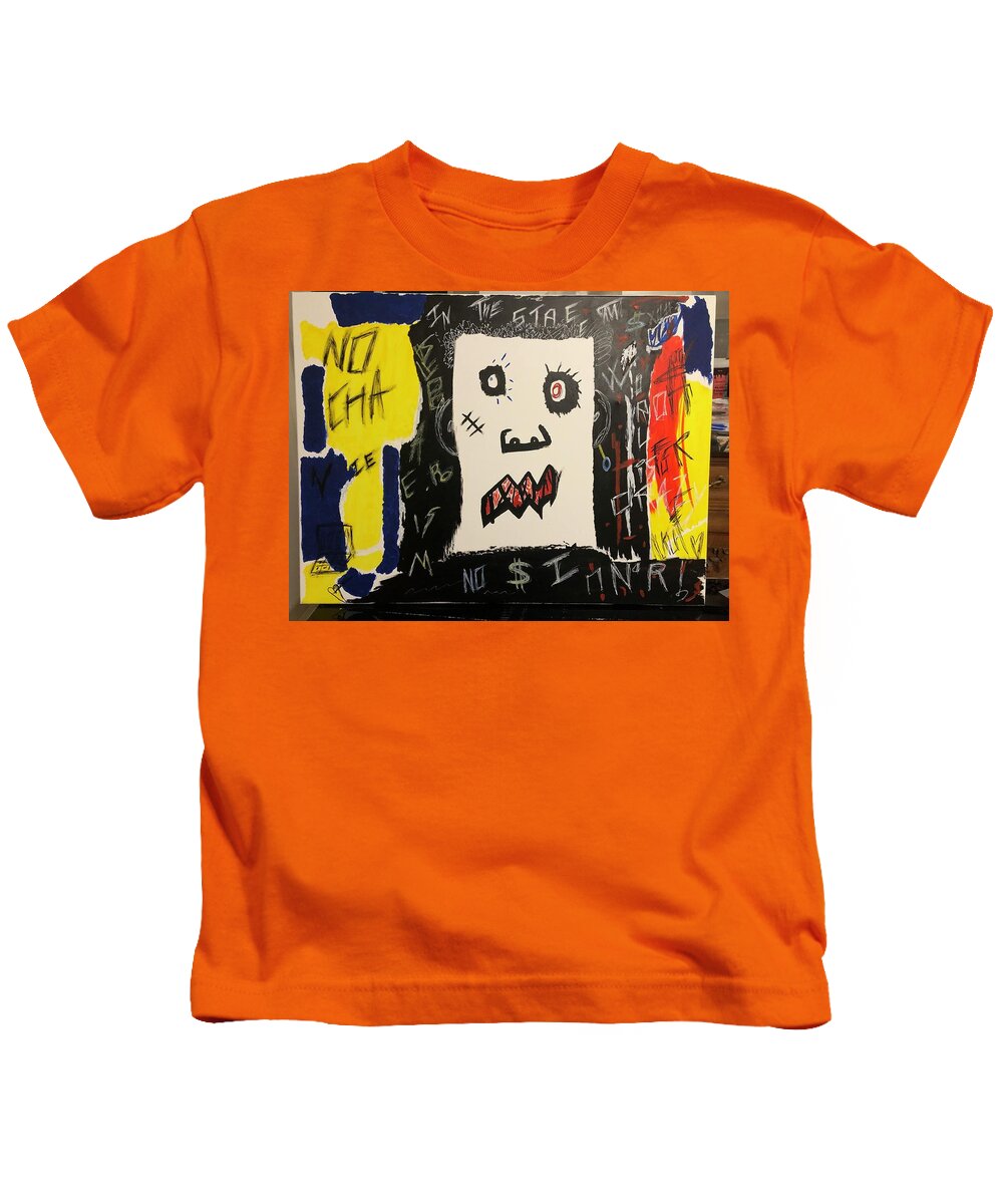 Crazy world - Kids T-Shirt - Ykstreetart