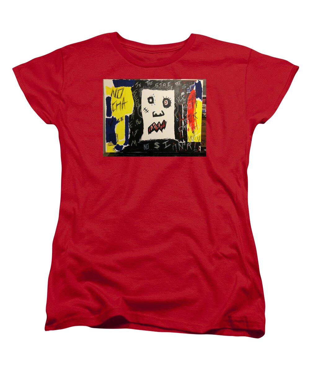 Crazy world - Women's T-Shirt (Standard Fit) - Ykstreetart