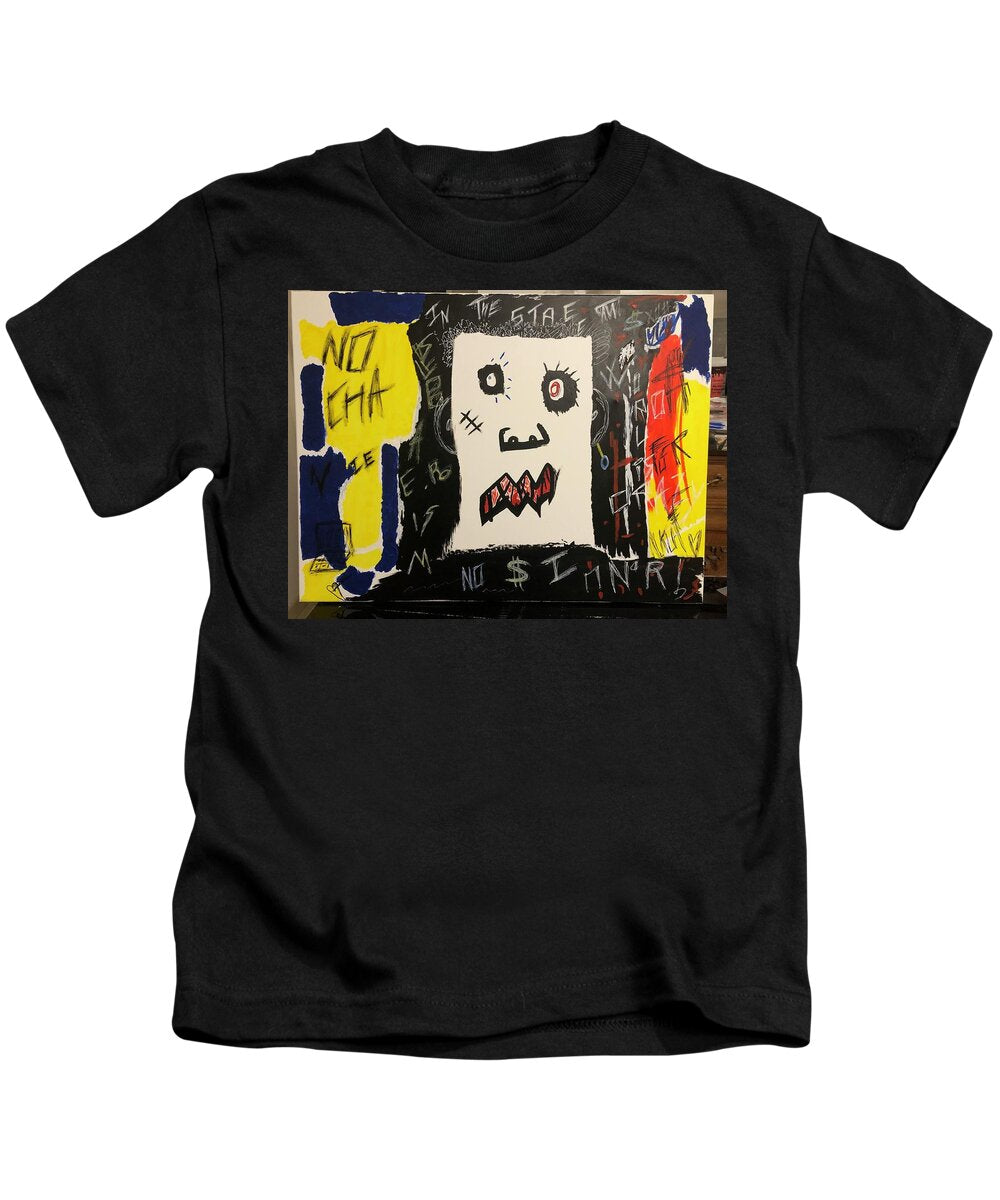 Crazy world - Kids T-Shirt - Ykstreetart