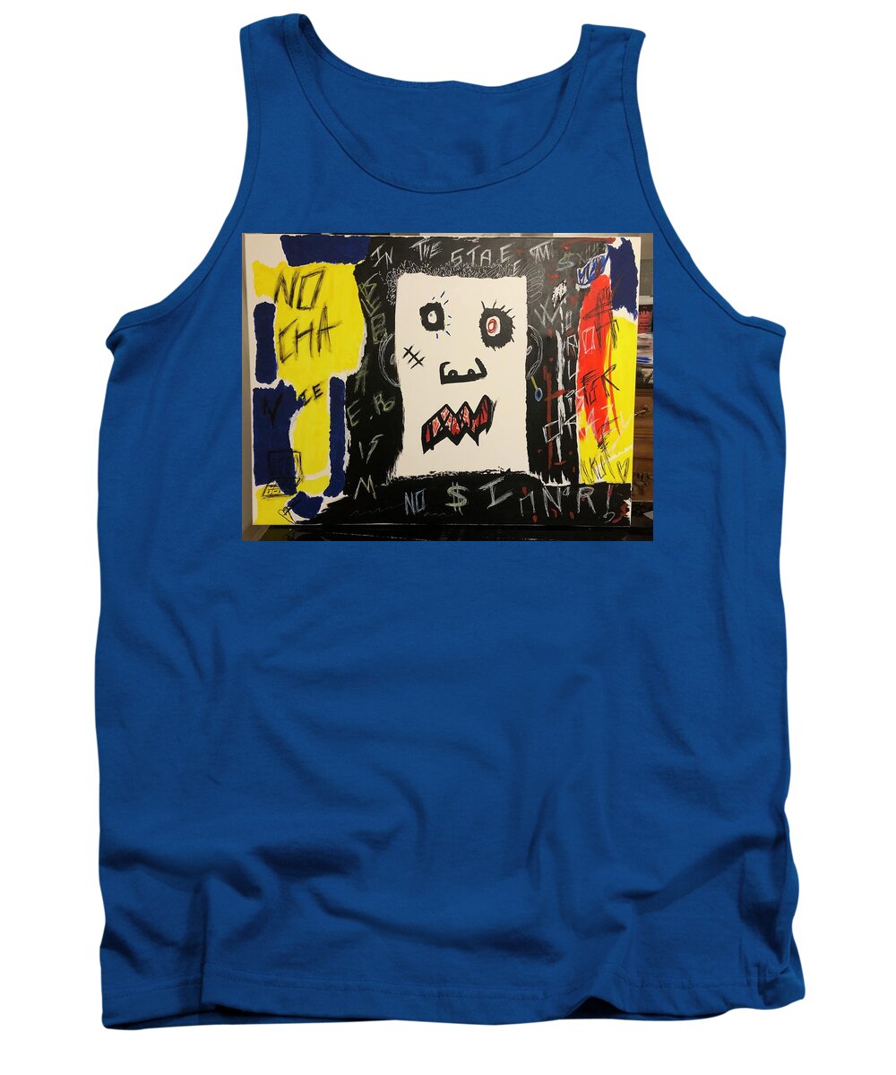 Crazy world - Tank Top - Ykstreetart