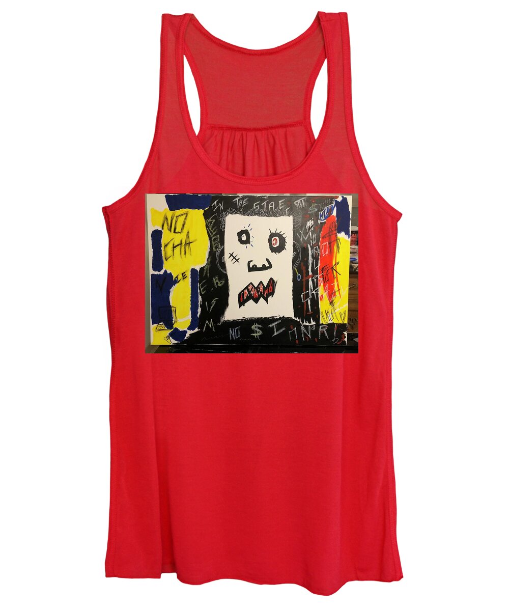 Crazy world - Women's Tank Top - Ykstreetart