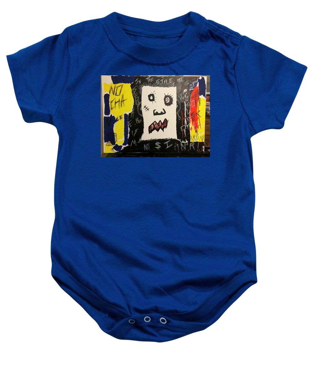 Crazy world - Baby One-Piece - Ykstreetart
