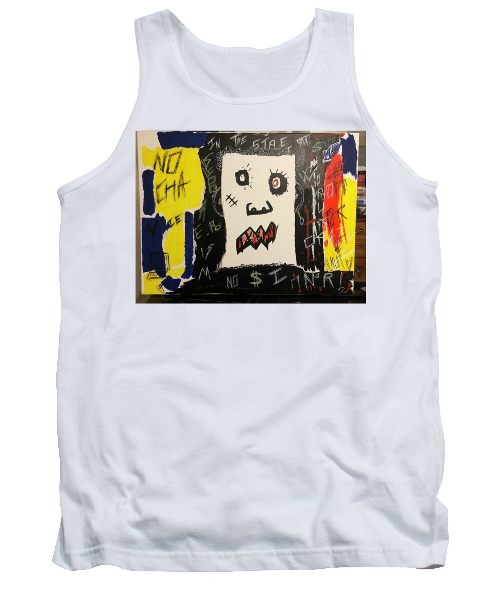 Crazy world - Tank Top - Ykstreetart