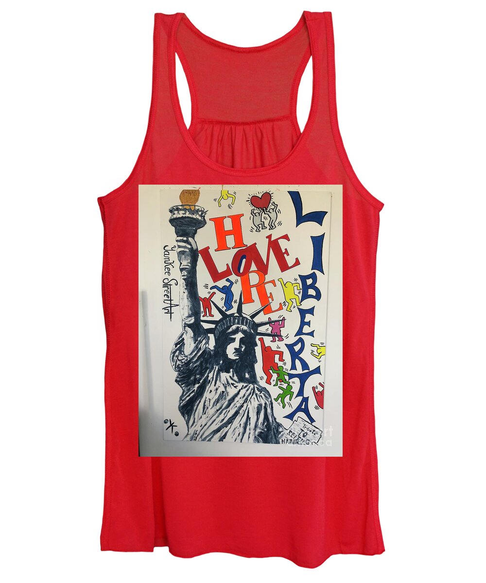 Hommage haring - Women's Tank Top - Ykstreetart