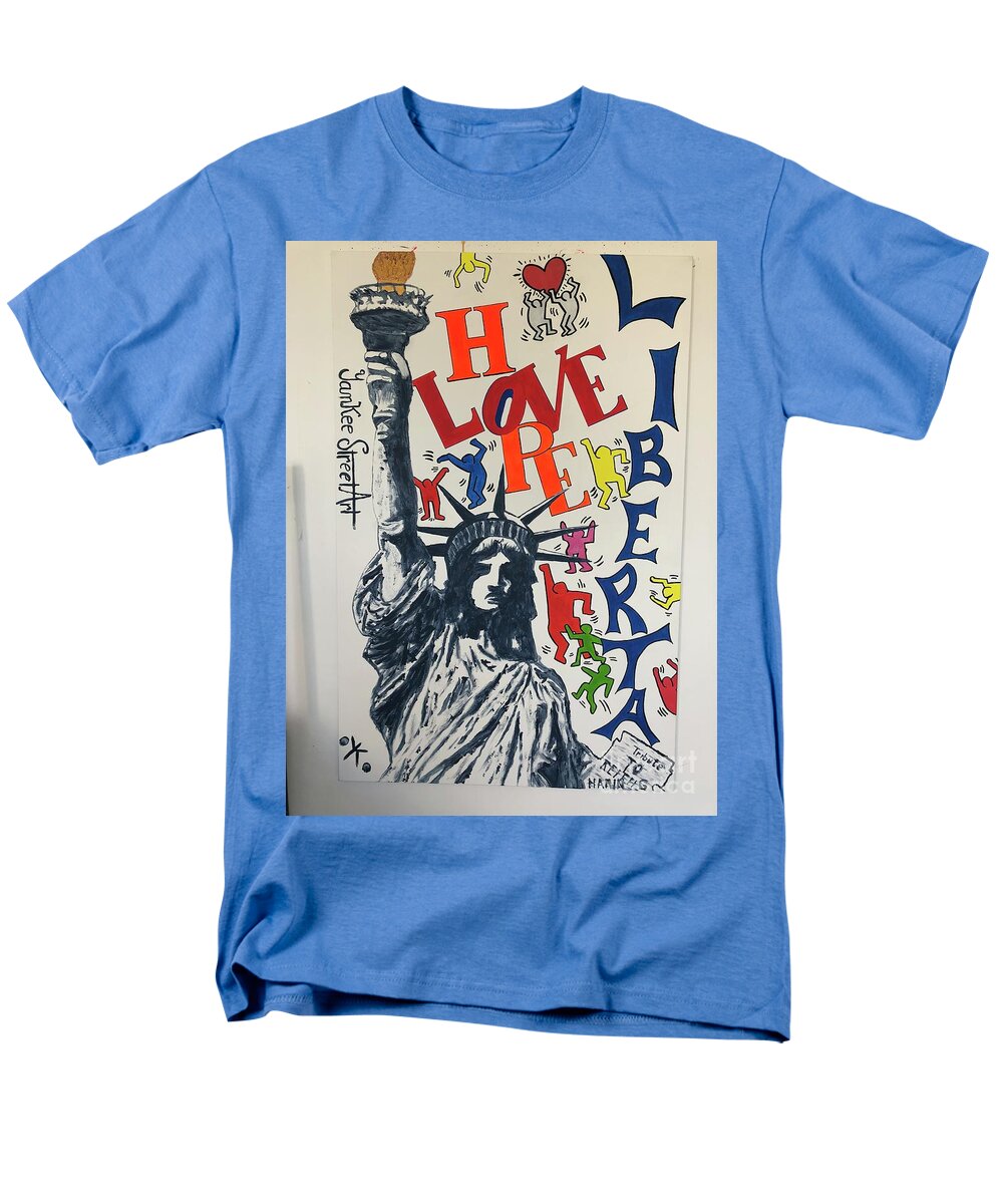 Hommage haring - Men's T-Shirt (Regular Fit) - Ykstreetart