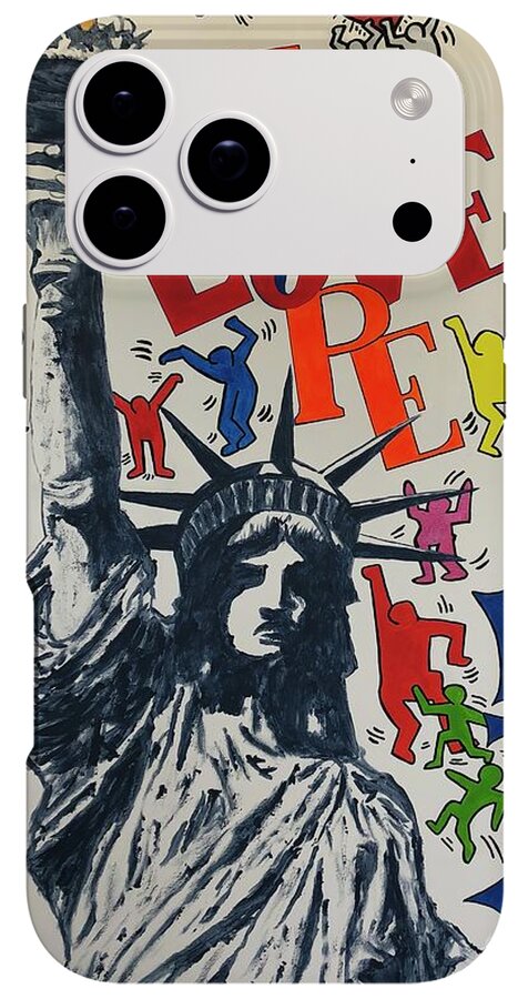 Hommage haring - Phone Case - Ykstreetart