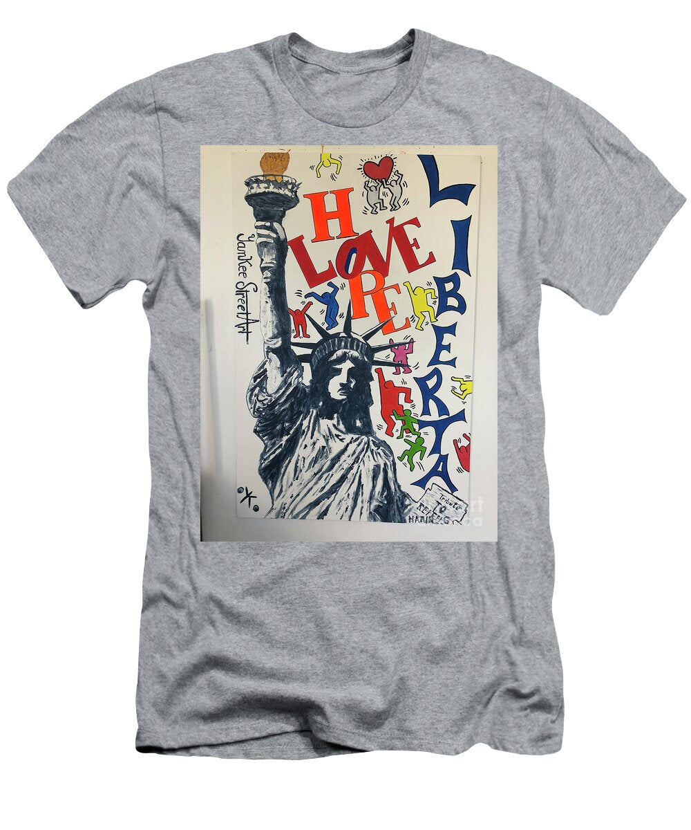 Hommage haring - T-Shirt - Ykstreetart
