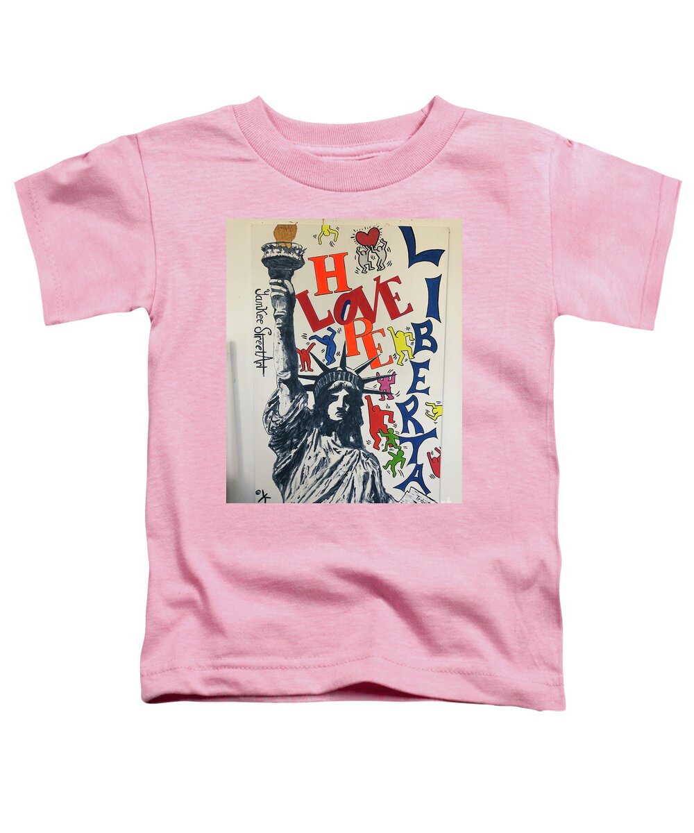 Hommage haring - Toddler T-Shirt - Ykstreetart