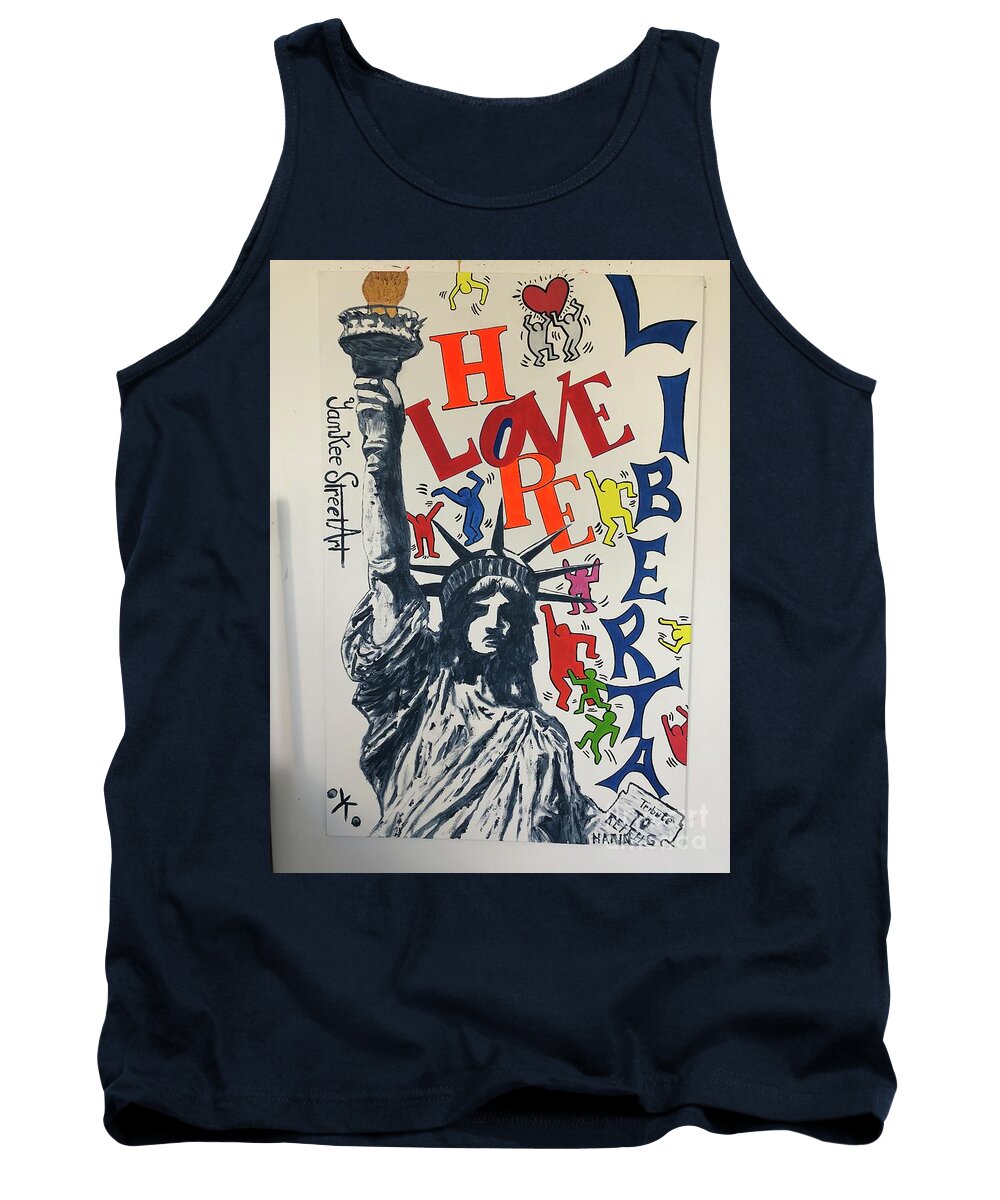 Hommage haring - Tank Top - Ykstreetart