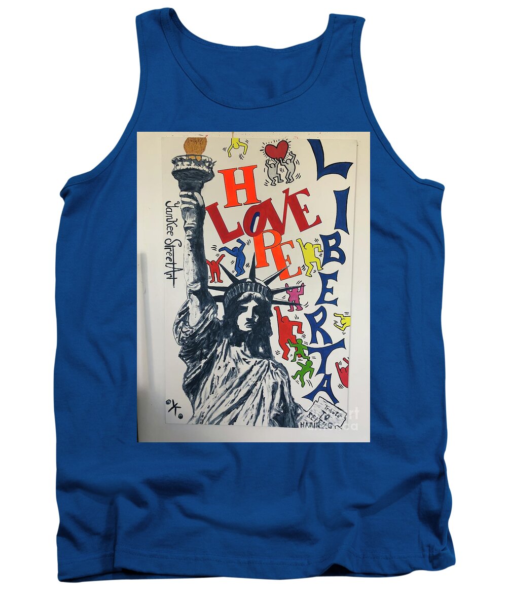 Hommage haring - Tank Top - Ykstreetart