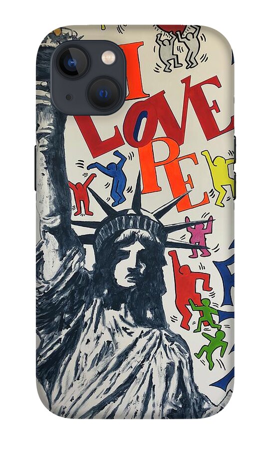 Hommage haring - Phone Case - Ykstreetart