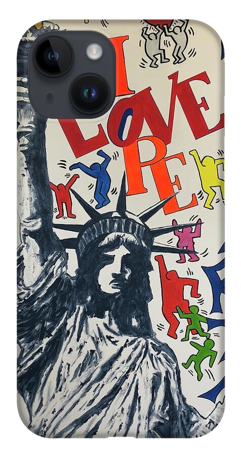 Hommage haring - Phone Case - Ykstreetart