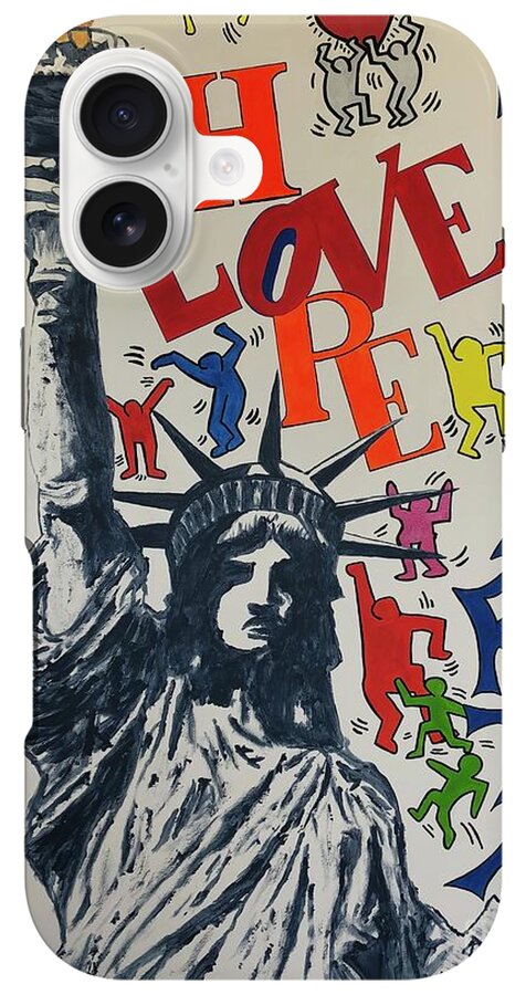 Hommage haring - Phone Case - Ykstreetart