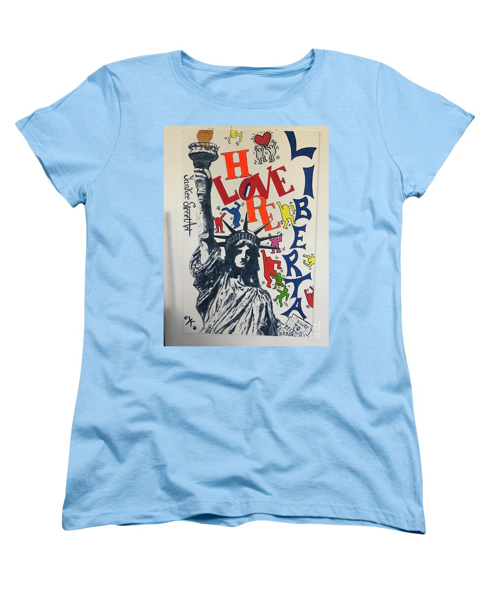 Hommage haring - Women's T-Shirt (Standard Fit) - Ykstreetart
