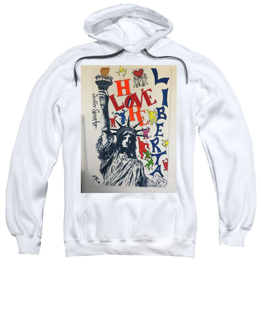 Hommage haring - Sweatshirt - Ykstreetart