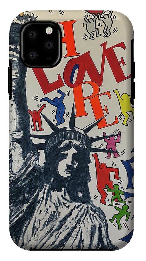 Hommage haring - Phone Case - Ykstreetart