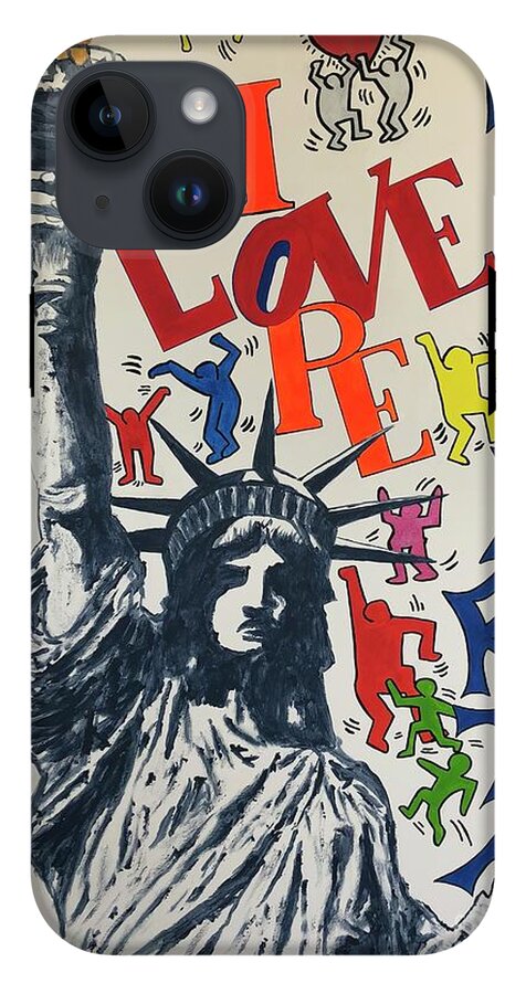 Hommage haring - Phone Case - Ykstreetart
