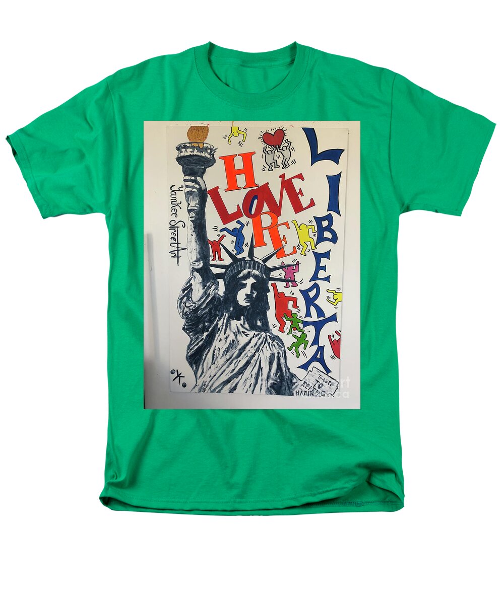 Hommage haring - Men's T-Shirt (Regular Fit) - Ykstreetart
